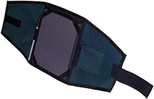 ErgoMousepad strapped to leg